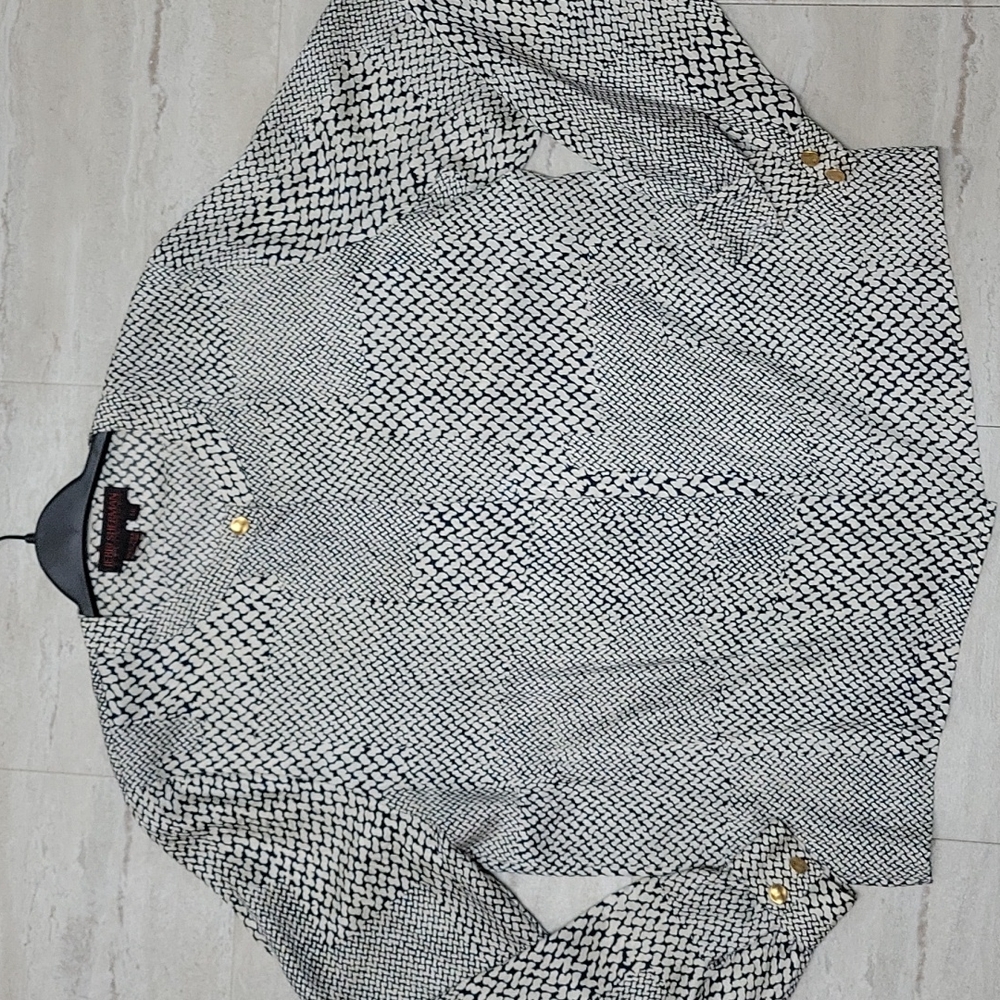 Jerry Sherman blouse, silk 10